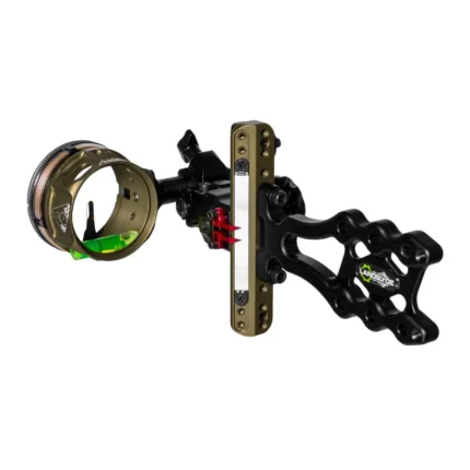 Axcel LANDSLYDE Tactical Bowhunting Slider Sight w/AVX-41 Scope (.019" Green/Red Ranger pin)